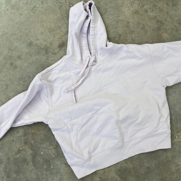 Lavender Hooded Sweatshirt - Picture 1 of 4